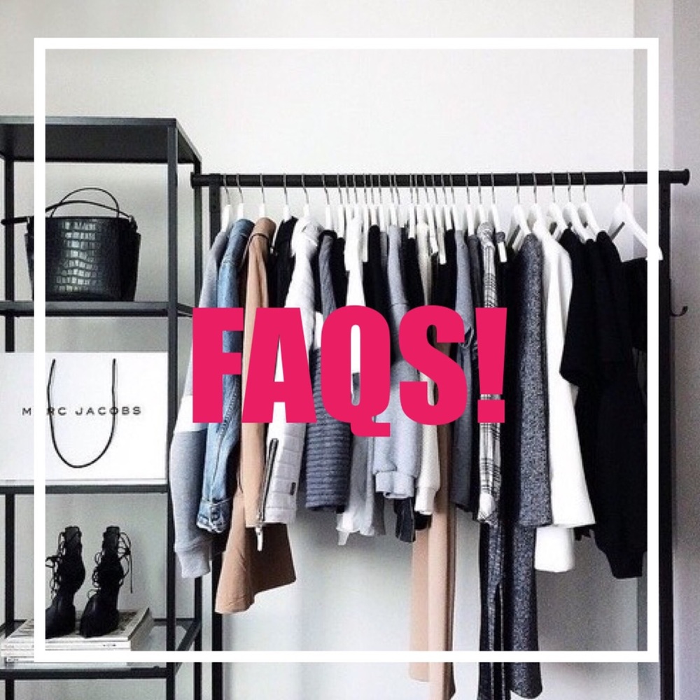 FAQS about my closet!